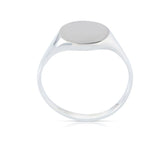 טבעת מכסף טהור בעיצוב מודרני מופשט